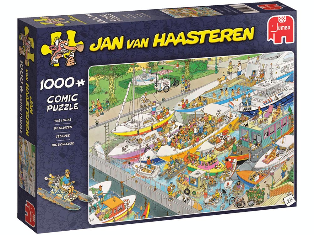 Jan Van Haasteren - The Locks 1000 Piece Jigsaw