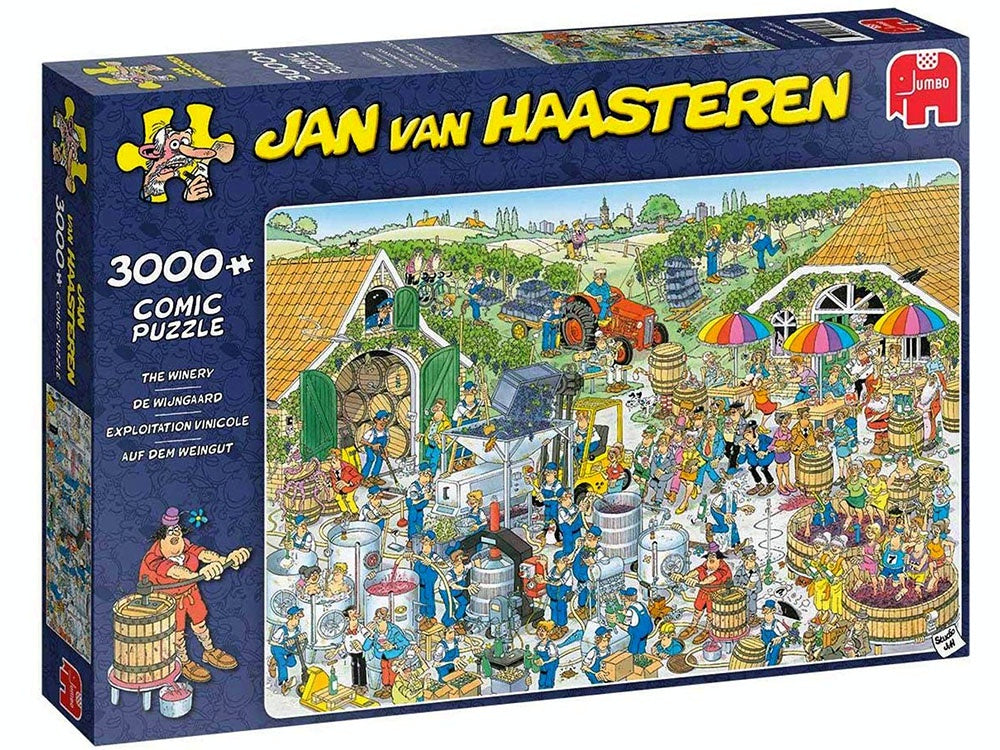 Jan Van Haasteren - The Winery 3000 Piece Jigsaw - Good Games