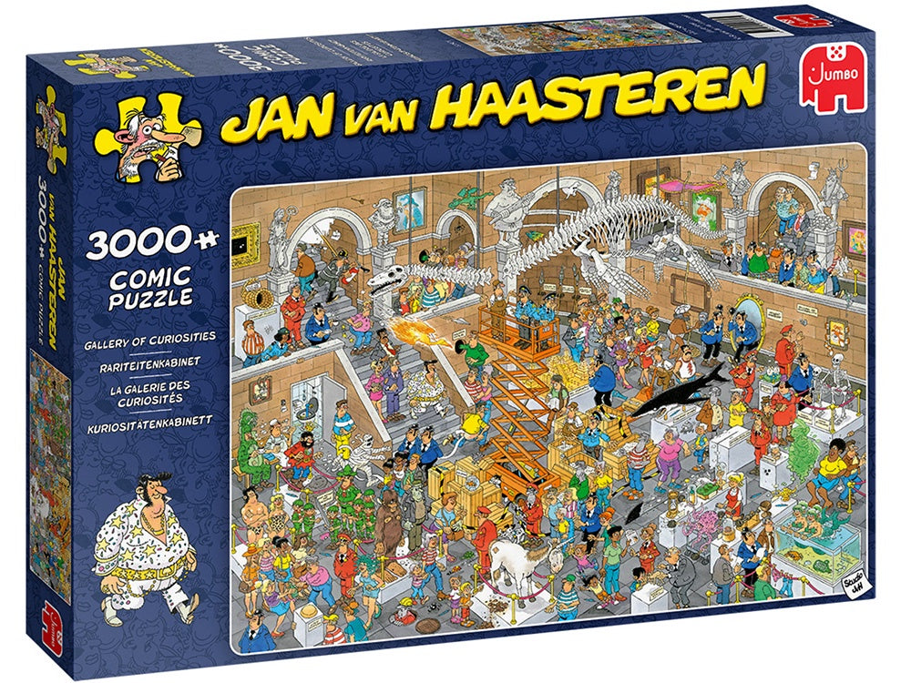 Jan Van Haasteren - Curiosities Gallery 3000 Piece Jigsaw - Good Games