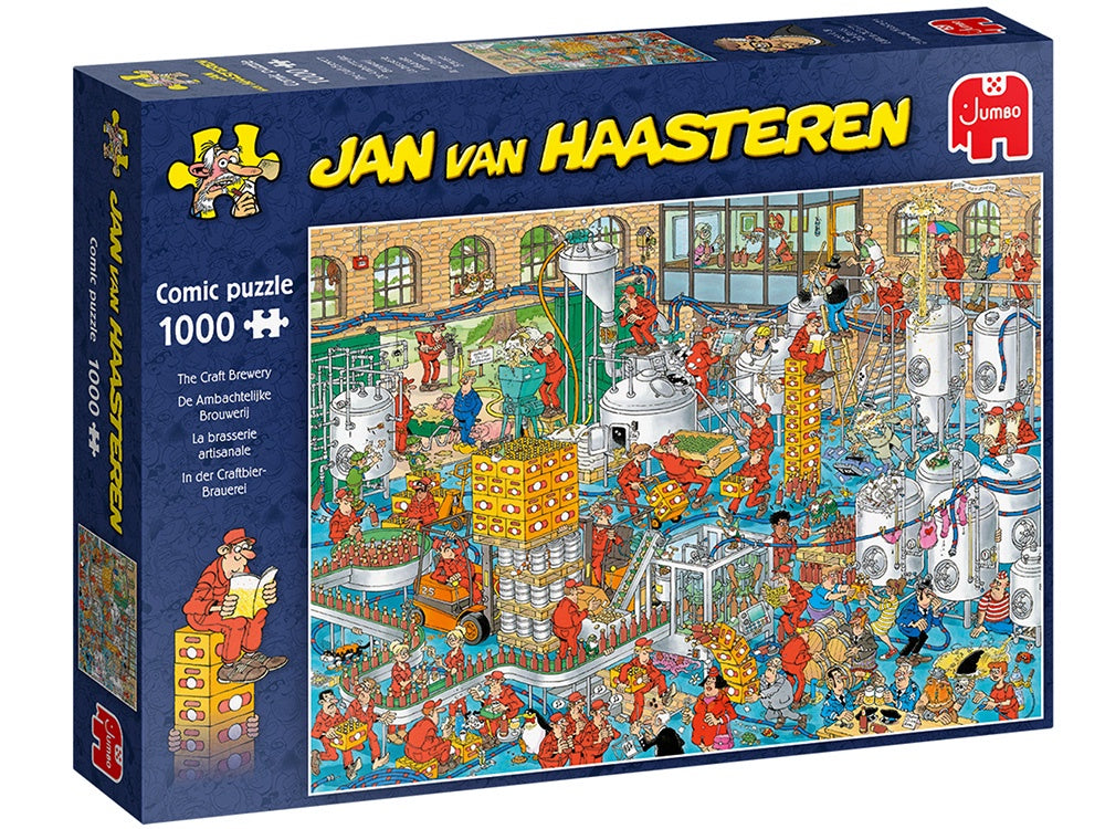 Jan Van Haasteren - Craft Brewery 1000 Piece Jigsaw - Good Games