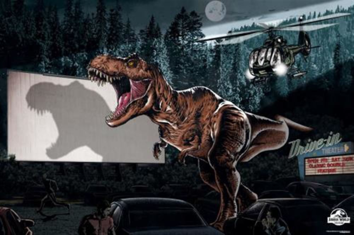Jurassic World - Dominion - Drive-in Poster - Good Games