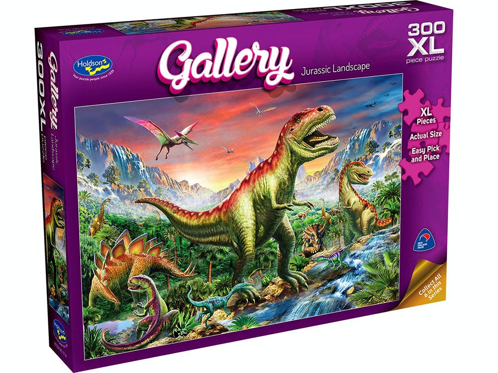 Holdson - Jurassic Landscape 300 Piece Xl Jigsaw - Good Games