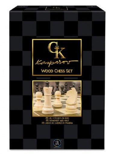 Kasparov Chess Set Wood - Good Games
