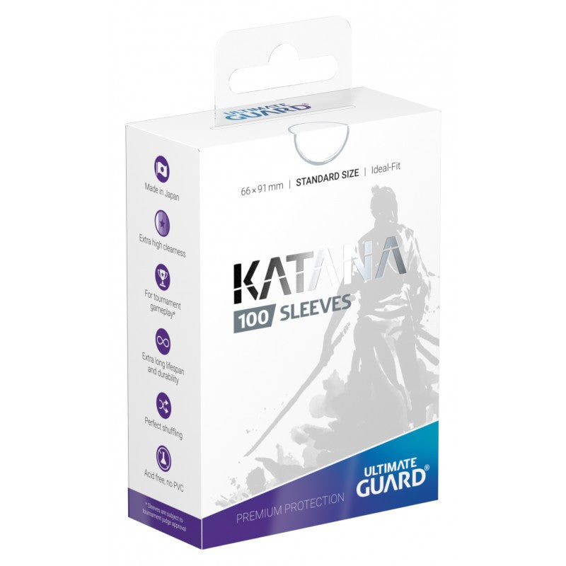 Ultimate Guard Katana Standard Sleeves (100) - White