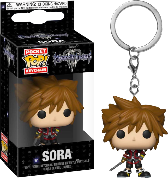 Kingdom Hearts 3 - Sora Pop! Keychain - Good Games