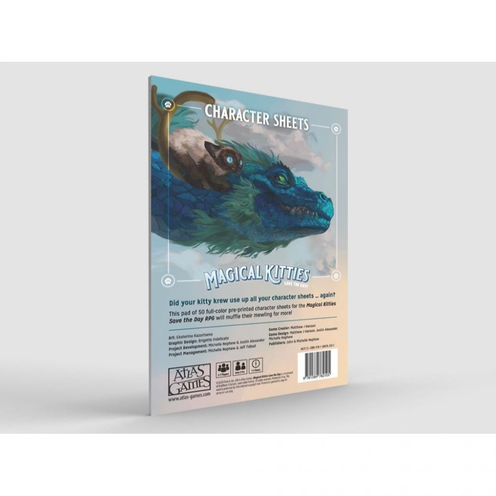 Magical Kitties Save The Day Kitty Character Sheets - Good Games