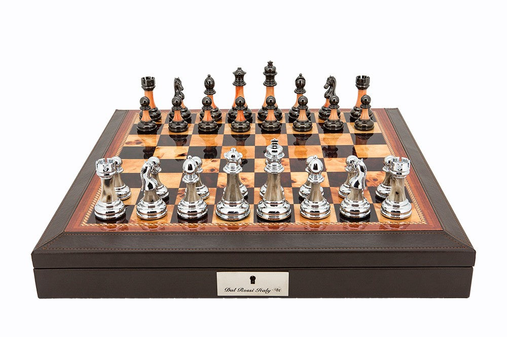 Dal Rossi Metal/Marble Brown Box