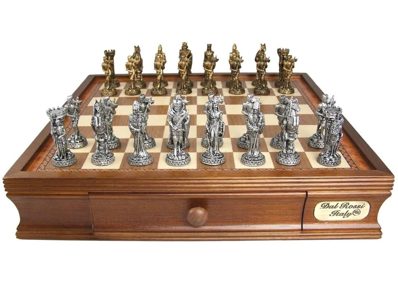 Dal Rossi - 95mm Medieval Chess Set - Good Games