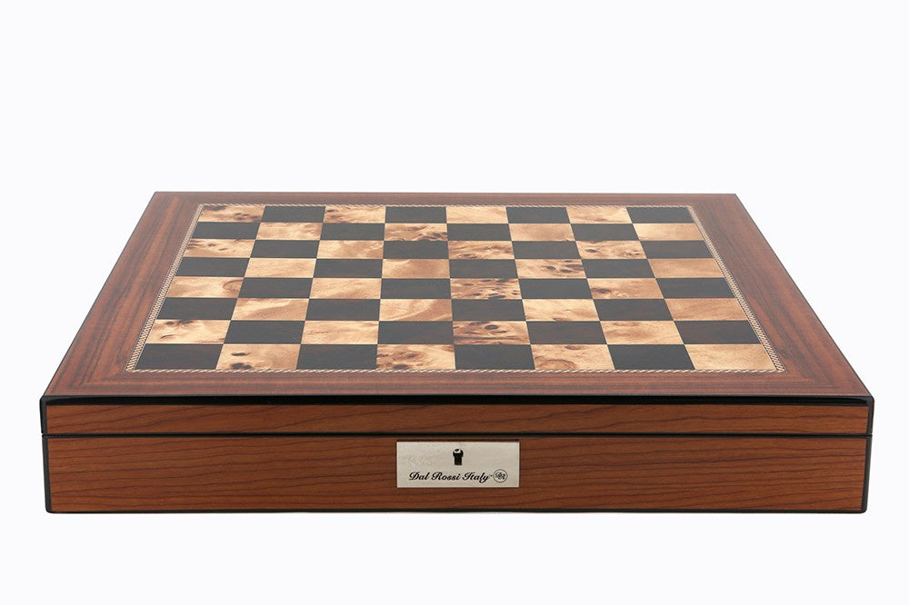 Dal Rossi 40cm Walnut Finish Chess Box - Good Games