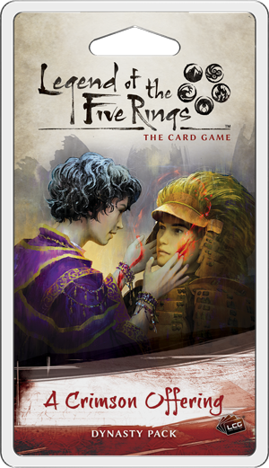 Legend Of The Five Rings - The Card Game - A Crimson Offering - Good Games