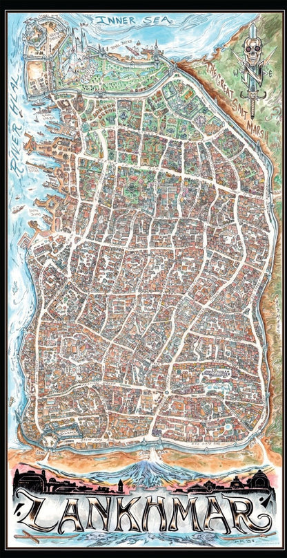 Dungeon Crawl Classics Lankhmar Map - Good Games