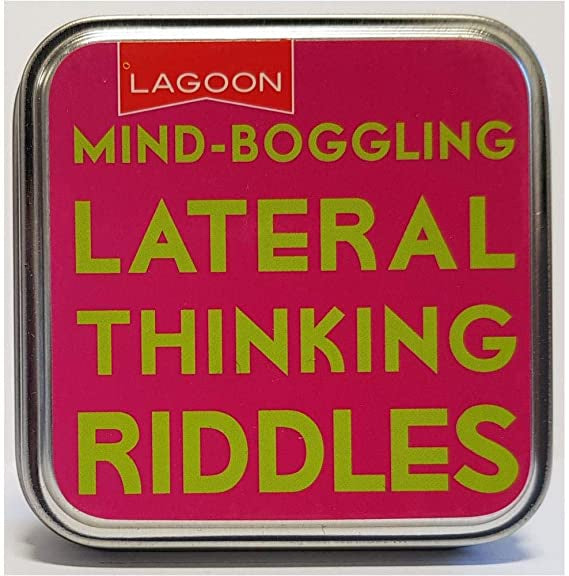 Mind Boggling Lateral Thinking Riddles Tin - Good Games