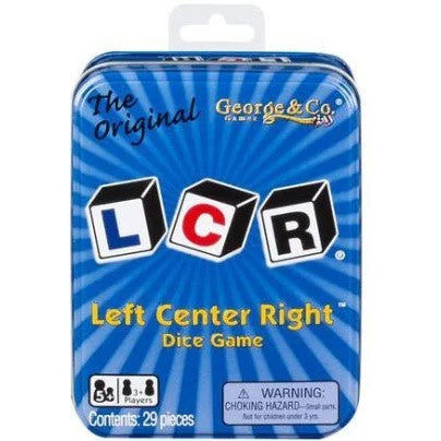 LCR - Left Center Right Card Game
