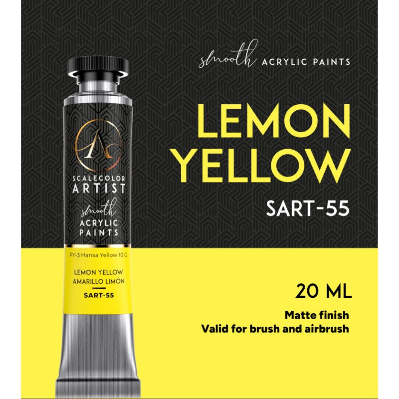Scale 75 Scalecolor Artist Lemon Yellow 20ml - Good Games