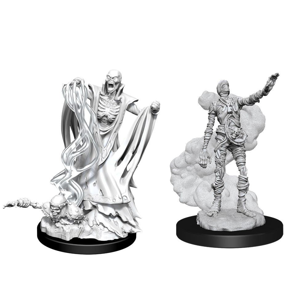 Dungeons & Dragons - Nolzurs Marvelous Unpainted Miniatures Lich & Mummy Lord - Good Games