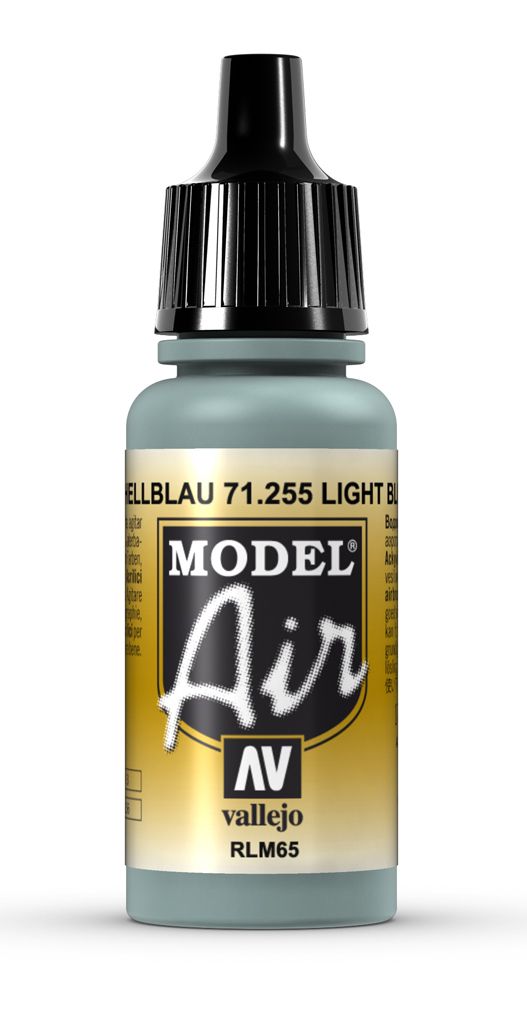 Vallejo Model Air - Light Blue Rlm65 17ml Acrylic Paint (AV71255) - Good Games