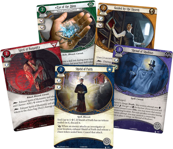 Arkham Horror - The Card Game - A Light In The Fog - Mythos Pack