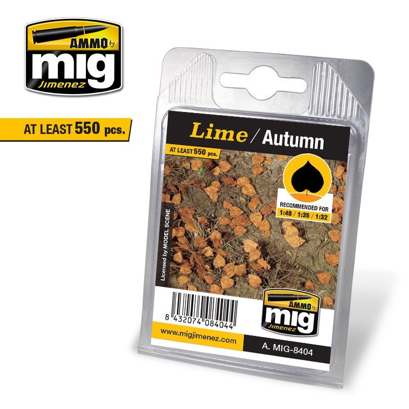 Ammo by MIG Dioramas - Leaves - Lime - Autumn - Good Games