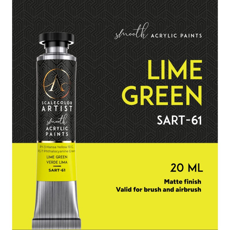 Scale 75 Scalecolor Artist Lime Green 20ml - Good Games
