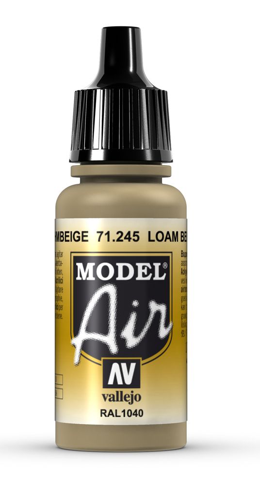 Vallejo Model Air - Loam Beige 17ml Acrylic Paint (AV71245) - Good Games