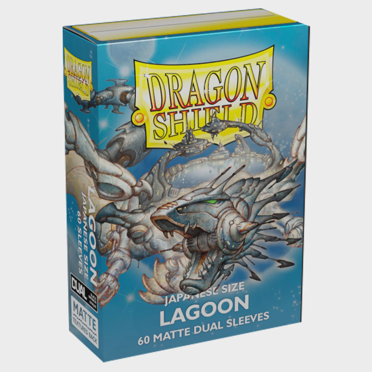 Dragon Shield - Japanese Dual Matte - Lagoon Card Sleeves (60) - Good Games