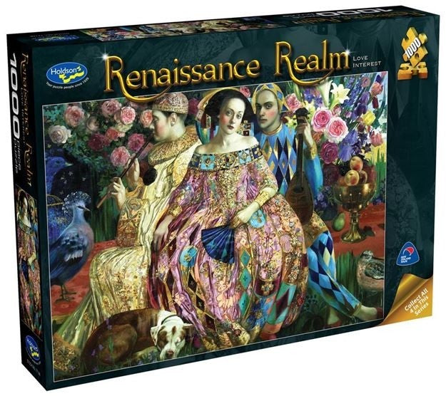 Holdson - Renaissance Realm 2 Love Interest 1000 Piece Jigsaw - Good Games