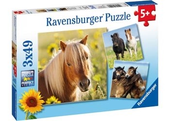 Ravensburger - Loving Horses - 3x49 Piece Jigsaw