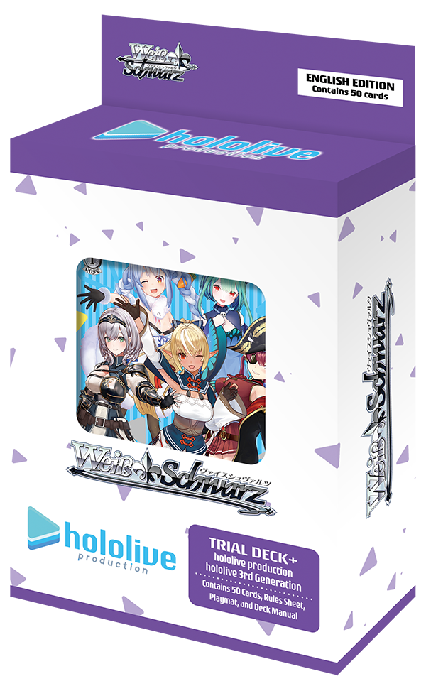 Weiss Schwarz - WS-TD Hololive Production: Hololive 3rd Generation Trial Deck+ - English - Good Games