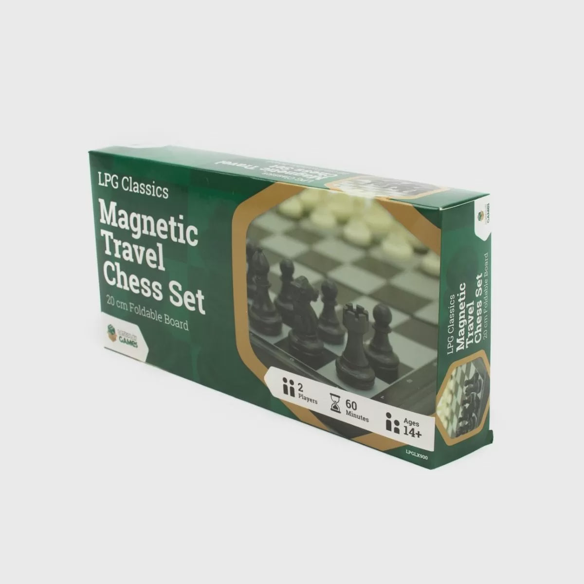 LPG Plastic Magnetic Chess Set - 20 cm Foldable Board - Good Games