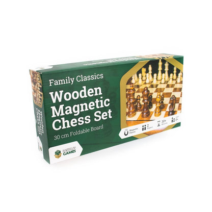 LPG Wooden Magnetic Chess Set 30cm - Good Games