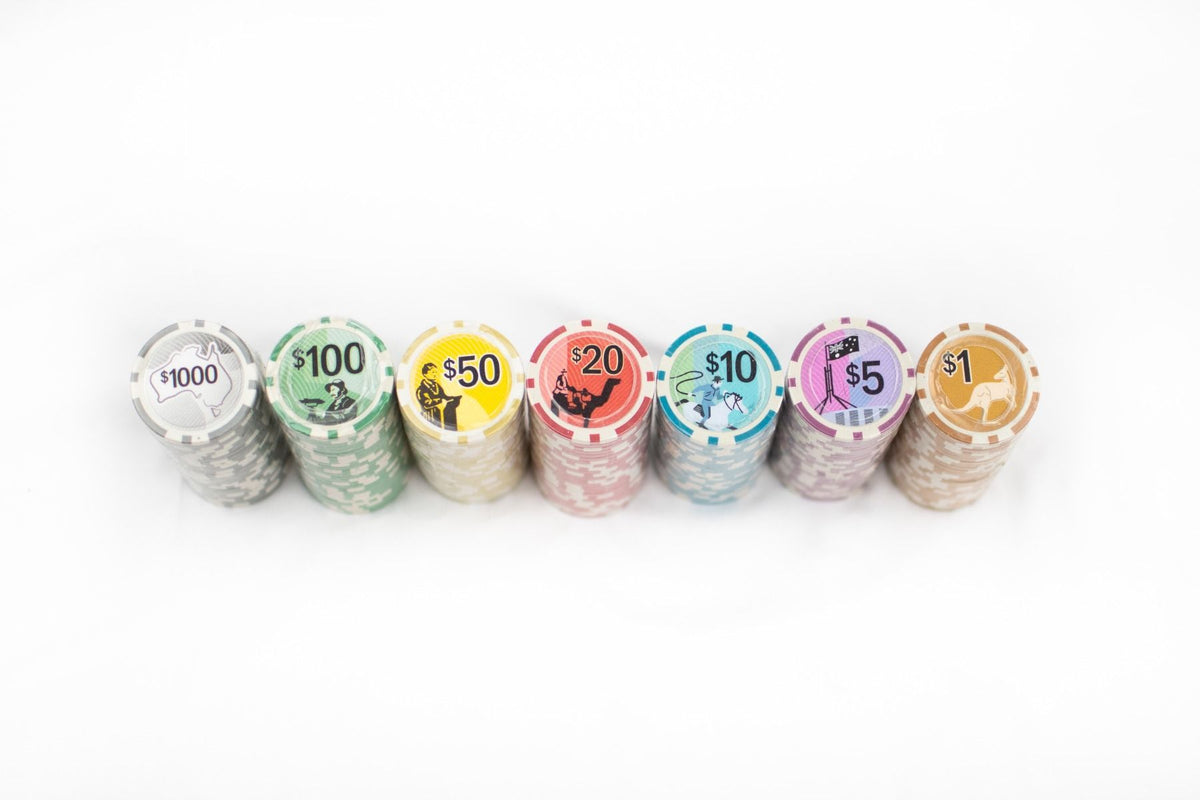LPG Australiana Poker Set - 300 Chips