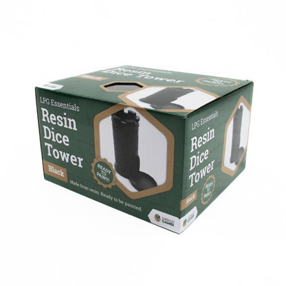 LPG Resin Dice Tower - Black - Good Games