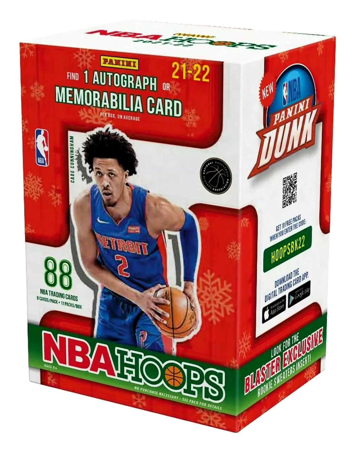 Panini 2021-22 NBA Hoops Winter Basketball Blaster Box - Good Games