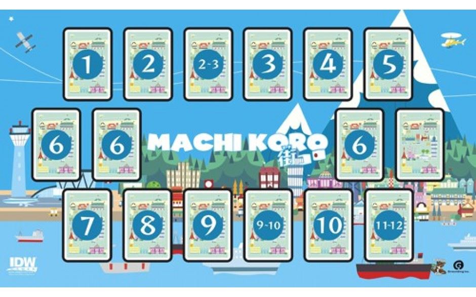 Machi Koro Game Mat - Good Games