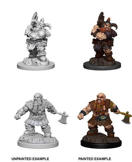 Dungeons & Dragons - Nolzurs Marvelous Unpainted Miniatures Male Dwarf Barbarian - Good Games