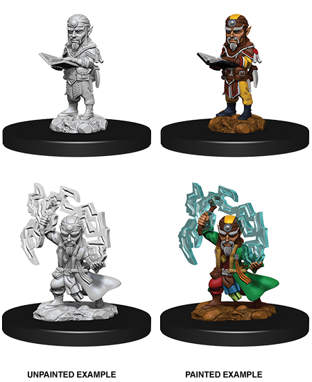 Pathfinder Deep Cuts Unpainted Miniatures Male Gnome Sorcerer - Good Games