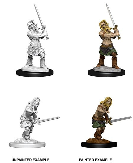 Pathfinder Battles Deep Cuts Male Human Barbarian
