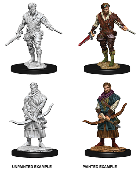 Dungeons & Dragons - Nolzurs Marvelous Unpainted Miniatures Male Human Rogue - Good Games