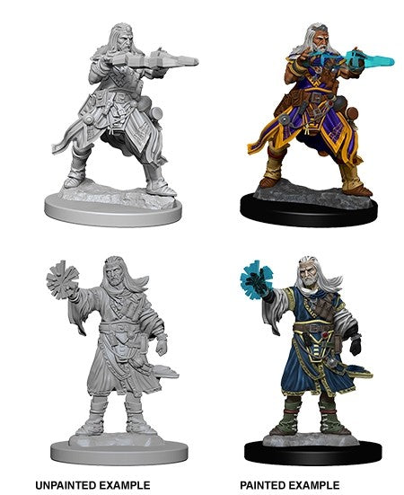 Pathfinder Battles Deep Cuts Male Human Wizard