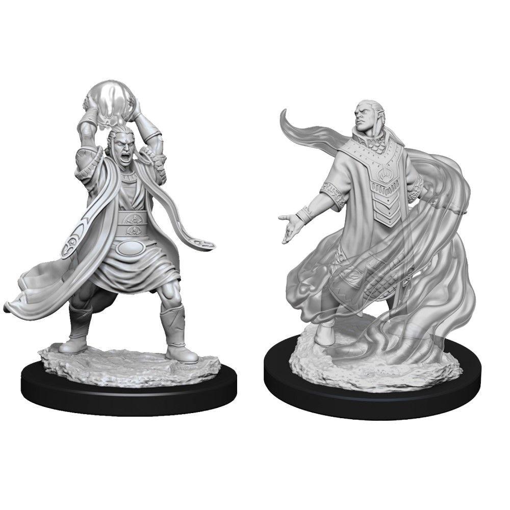 Dungeons & Dragons - Nolzurs Marvelous Unpainted Miniatures Male Elf Sorcerer - Good Games