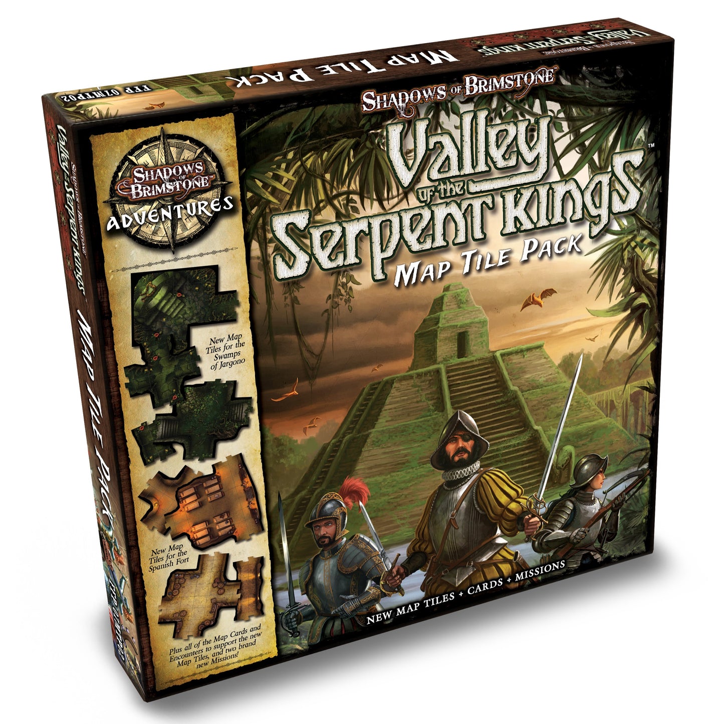 Shadows of Brimstone Valley of the Serpent Kings Map Tile Pack - Good Games