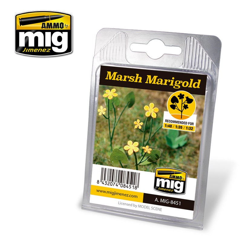 Ammo by MIG Dioramas - Laser Cut Plants - Marsh Marigold - Good Games