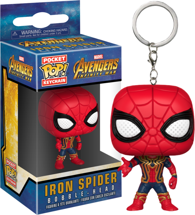 Avengers 3 - Iron Spider Pop! Keychain - Good Games