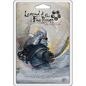 Legend Of The Five Rings - The Card Game - Masters Of The Court Crane Clan Pack