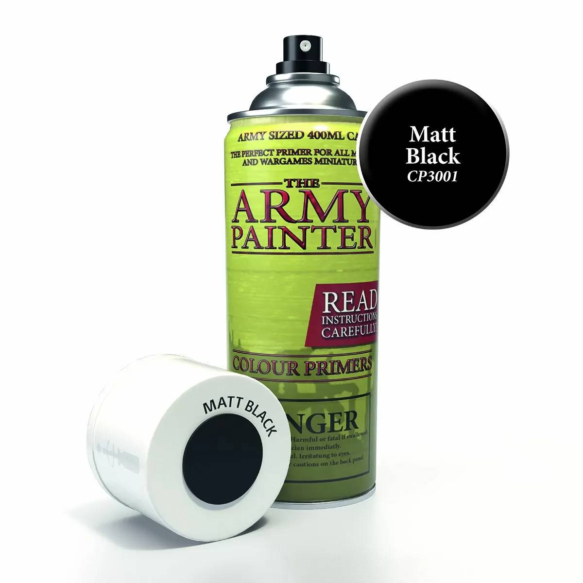 Army Painter - Base Primer Matt Black - Good Games
