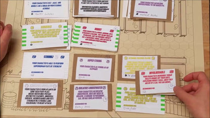 Champions Character Creation Cards Expansion Pack - Good Games