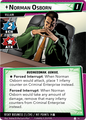 Marvel Champions - The Card Game - The Green Goblin Scenario Pack - Good Games