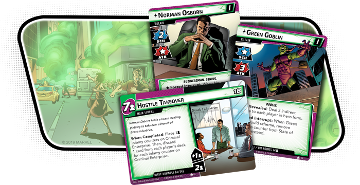 Marvel Champions - The Card Game - The Green Goblin Scenario Pack - Good Games