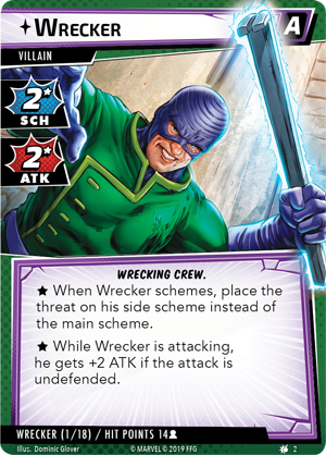 Marvel Champions - The Card Game - The Wrecking Crew Scenario Pack - Good Games