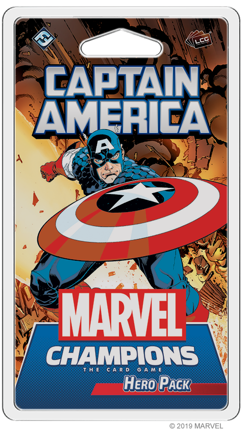 Marvel Champions - The Card Game - Captain America Hero Pack - Good Games